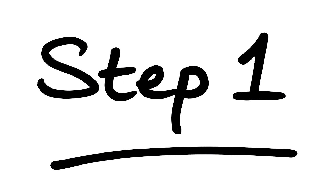 Step 1 - The New Creation