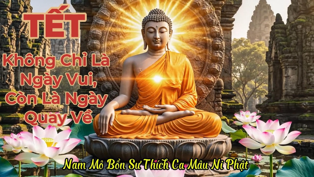 TẾT KHÔNG CHỈ LÀ NGÀY VUI, CÒN LÀ NGÀY ĐỂ QUAY VỀ/ Phật Pháp Voice Over