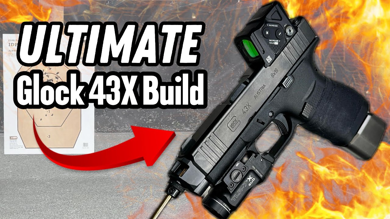 Ultimate Glock 43x Setup | ALL THE ACCESSORIES YOU NEED 