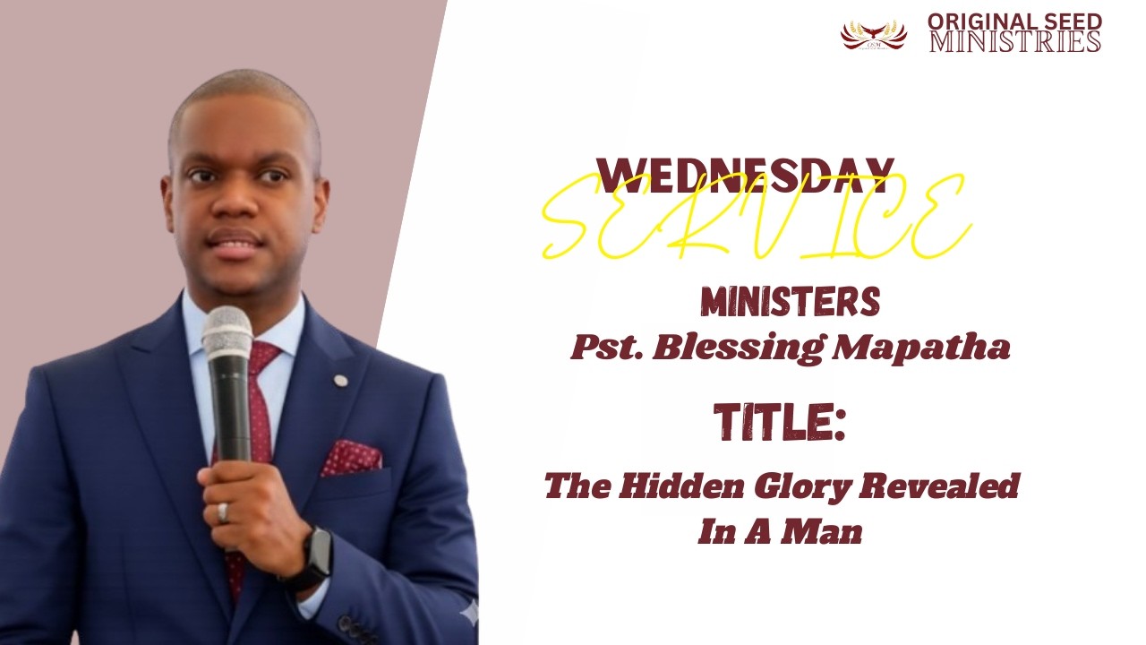 2026-0225PM - The Hidden Glory Revealed In A Man - Pastor Blessing Mapatha