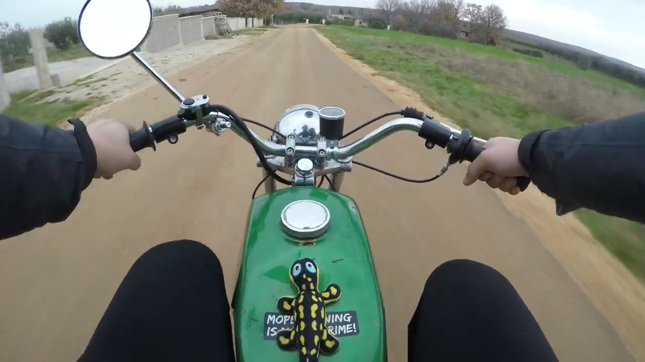 Test ride Tomos t14 sa E90 mašinom!