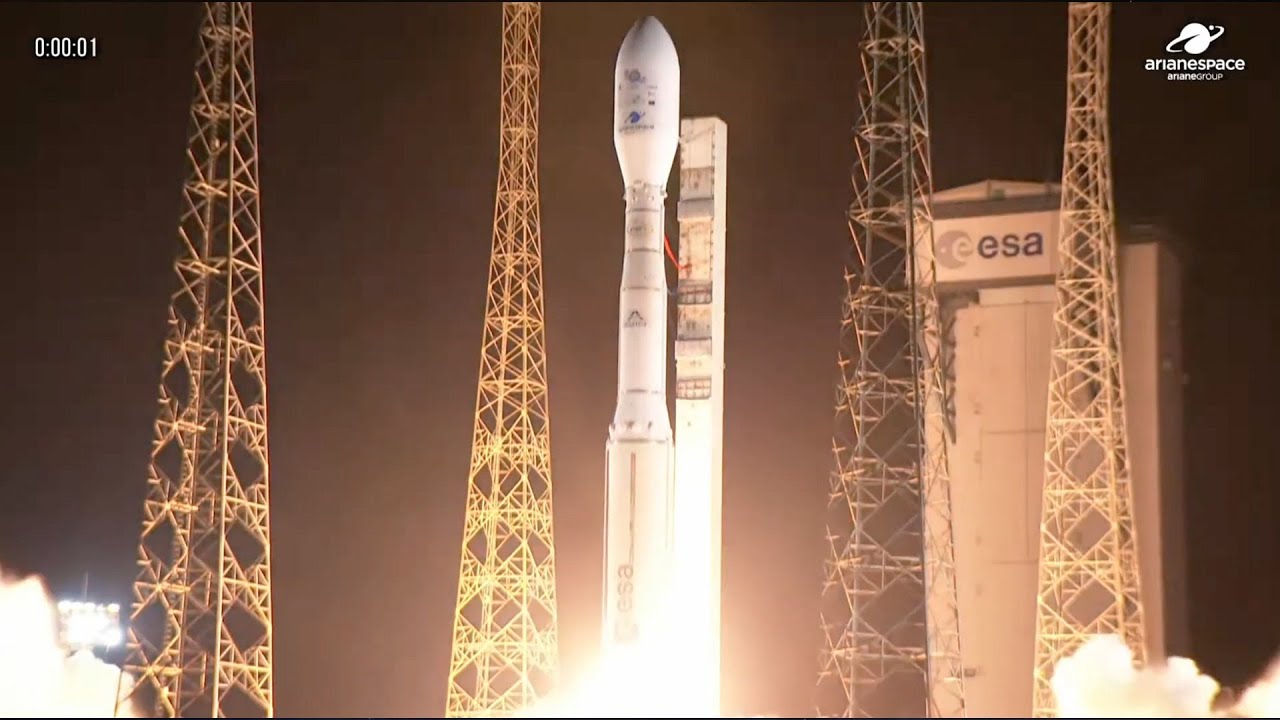 Vega C rocket launches Earth-observation and CO2-mapping satellites