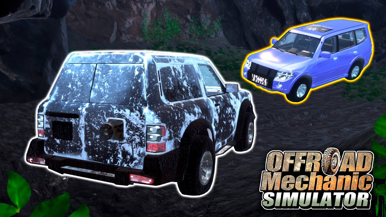 ENCONTREI UM CARRO ABANDONADO NA CAVERNA! - Offroad Mechanic Simulator #2