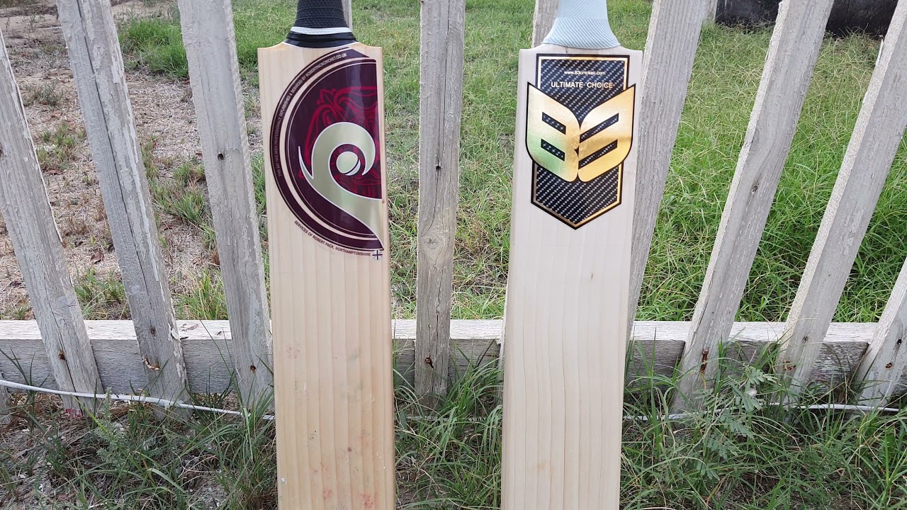 Refurbishment by Robert Pack Blueroom and B3 English Willow Cricket bats.