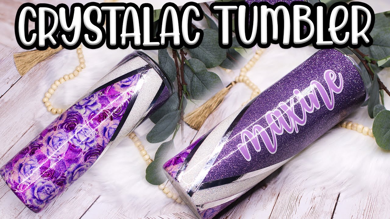 CRYSTALAC Triangle Split Tumbler: BEGINNER Friendly