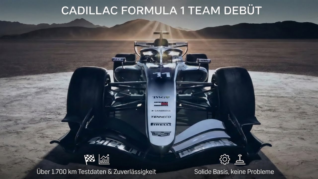 Cadillac Formula 1 Team startet ambitioniert in F1 | die Geschichte (engl.)