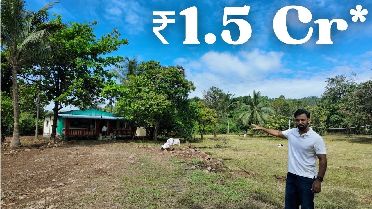 Beautiful Ready Farmhouse Near Imagica | 58 Guntha Resale Property on Pali–Khopoli Road