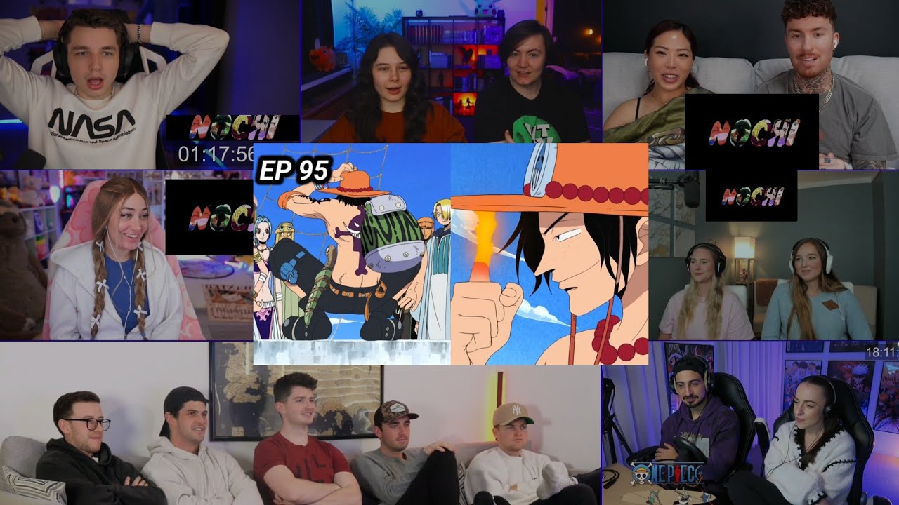One Piece | Ace Meets Luffy's Crew & Show How Strong He is!!! | Episode 95 | Reaction Mashup