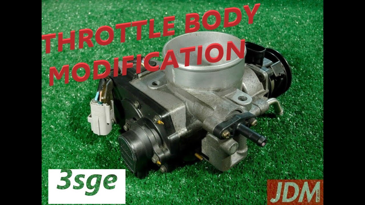 HOW TO: THROTTLE BODY MODIFICATION ALTEZZA 3SGE