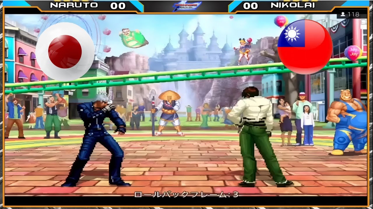 KOF 2002UM - Narutoナルト  VS  Nikolai保力達  | FT10 | 🔥🇯🇵🏆🇹🇼🔥