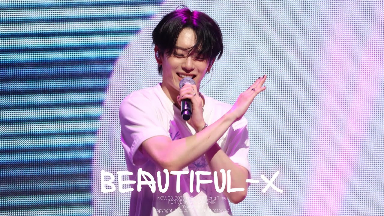 [4k] 251108 Beautiful-X 강민 직캠(KANGMIN focus) @Hello_VERI_Long_Time