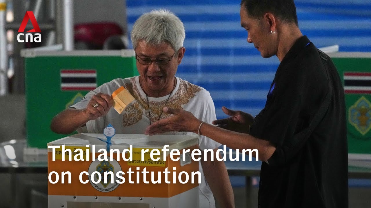 Thailand set for new constitution with 'yes' votes leading in referendum
