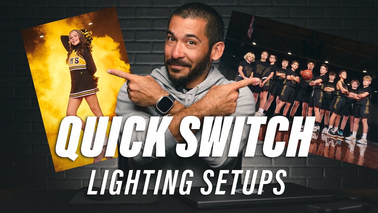 Quick Switch Lighting Setup
