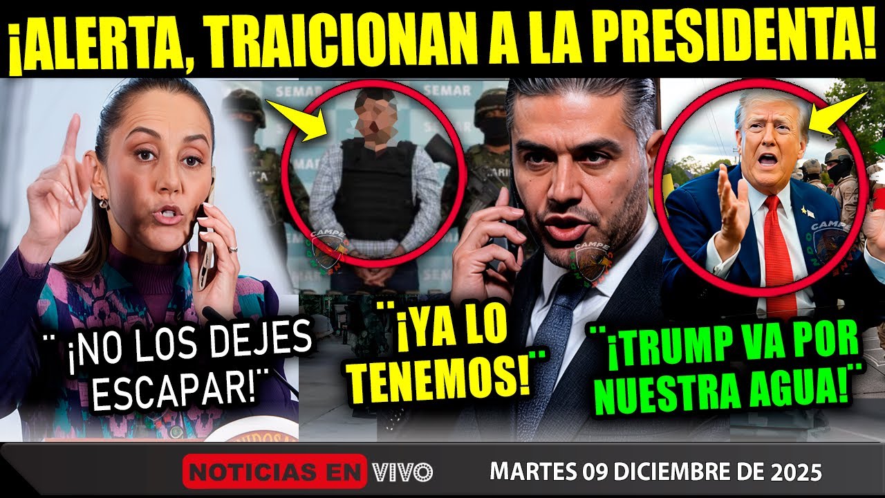 SE ACABÓ! TRAICIONAN A LA PRESIDENTA CLAUDIA SHEINBAUM ¡HARFUCH ENTRA A QUITE! TRUMP ¡QUIERE ESTO!