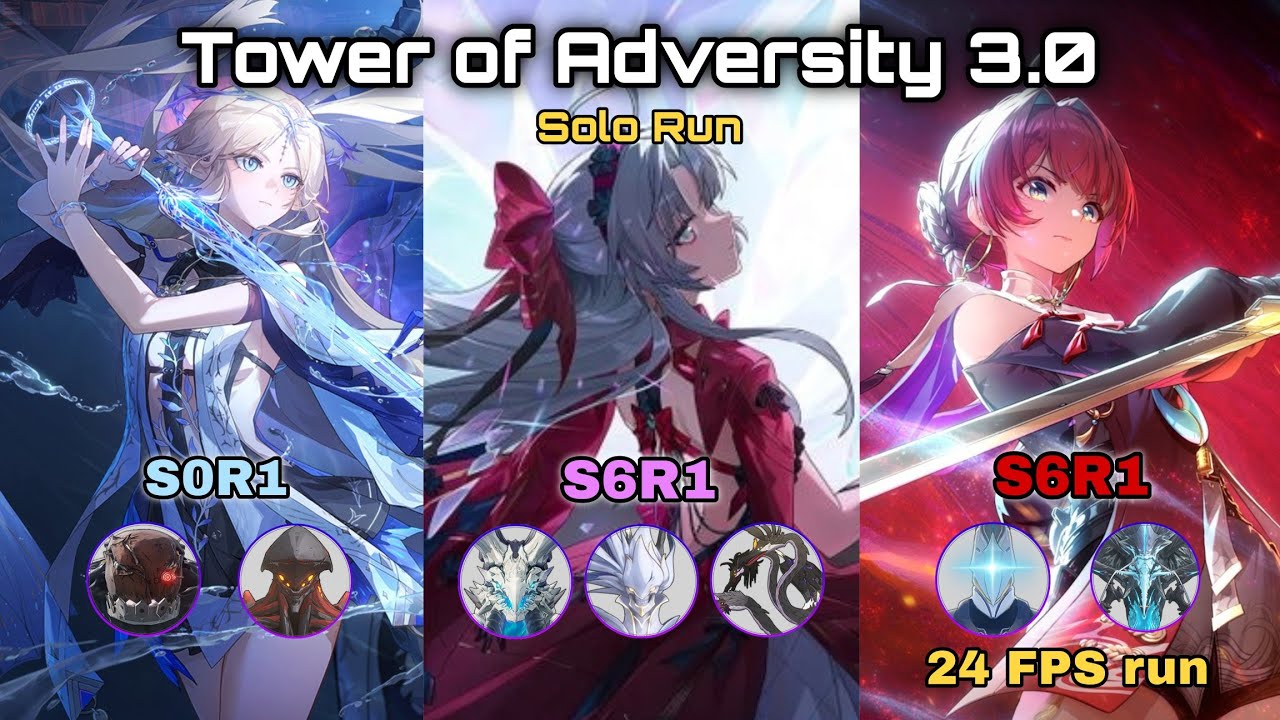 Tower of Solo! (Mobile Gameplay) | ToA 3.0 - Cartethyia - Carlotta - Danjin | Wuthering Waves