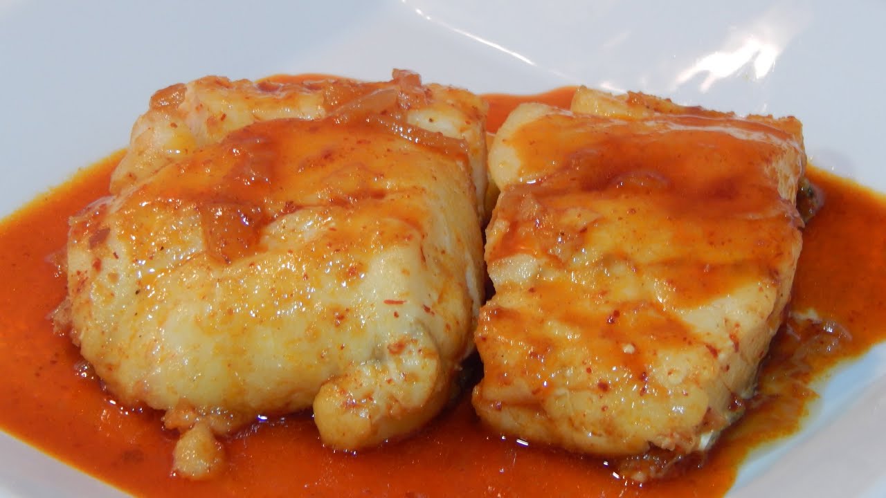 Receta de bacalao a la Vizcaina