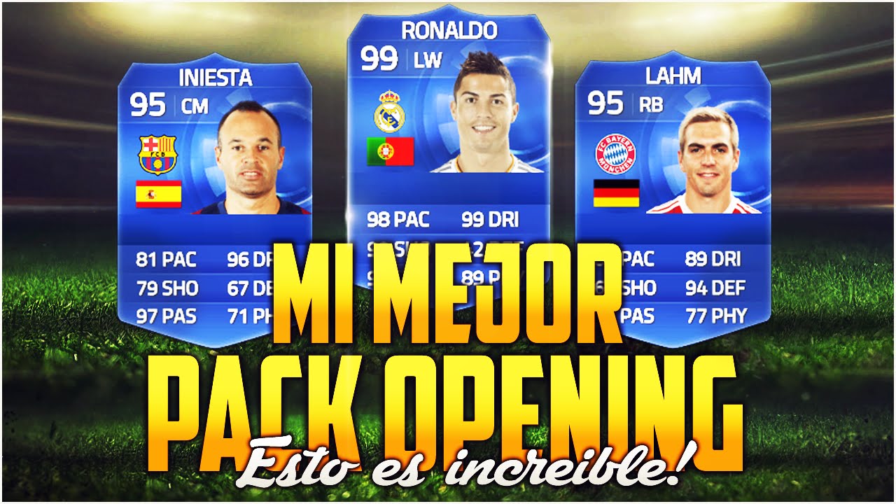 MI MEJOR PACK OPENING - RONALDO TOTY + 5 TOTY - FIFA 15 - RUBHD