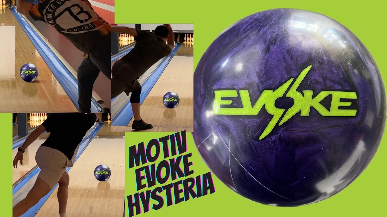 Motiv Evoke Hysteria vs Evoke, Primal Shock, Jackal Onyx &ndash; 3 testy od TamerBowling.com