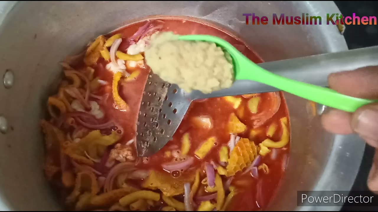 Hyderabadi Style Boti Ka Salan / Goat Intestine Recipe / Ojri recipe /Boti Curry /The Muslim Kitchen