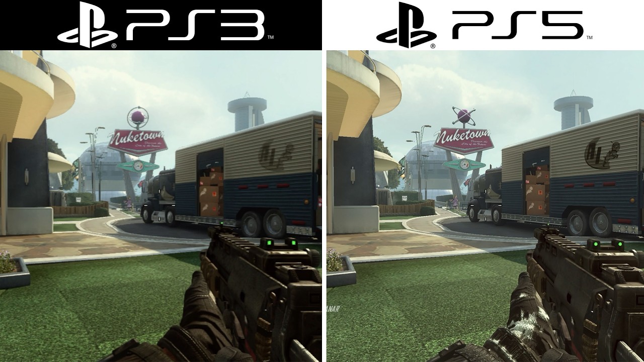 BLACK OPS 2 - PS5 vs PS3
