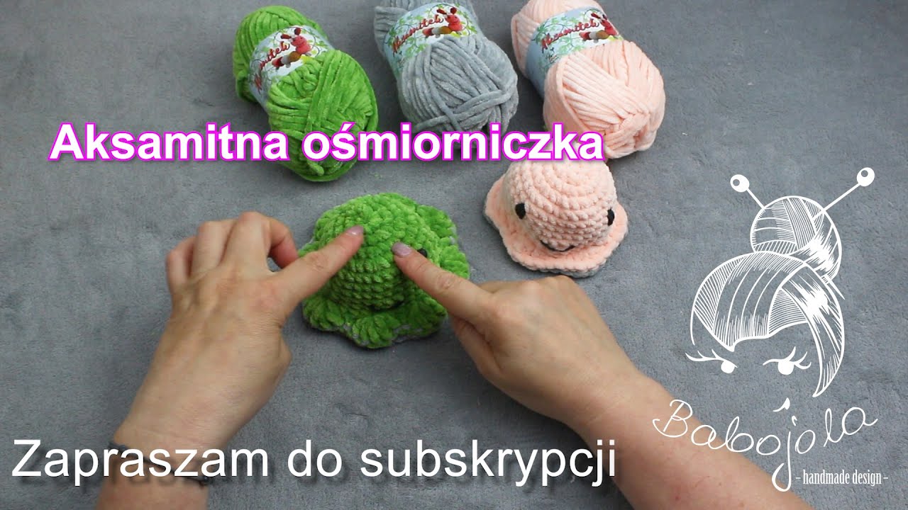 Ośmiorniczka z aksamitka