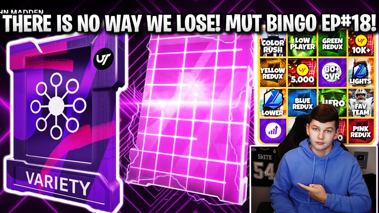 THERE IS NO WAY I LOSE! MUT BINGO EPISODE 18 VS ITSDOM! | MADDEN 21 ULTIMATE TEAM
