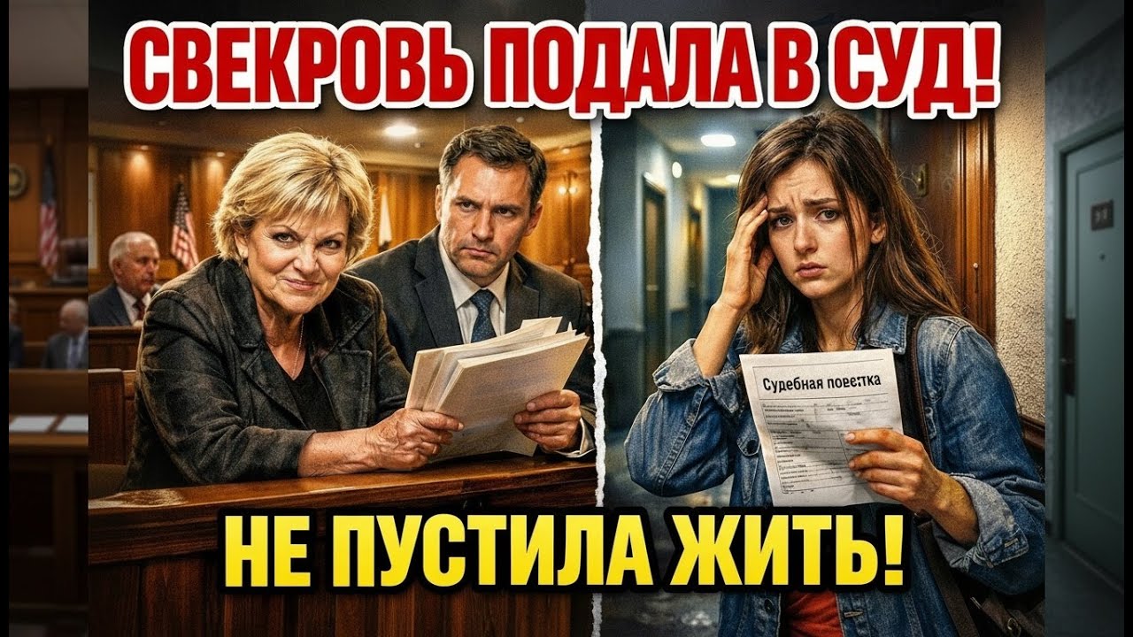 ИСК ОТ СВЕКРОВИ! Требует прописку в МОЕЙ квартире через суд