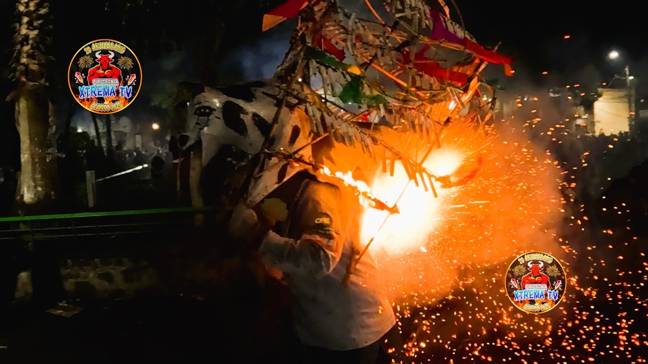 🔥 Quema de toros en Santa Cruz Acalpixca 2026 🔥 Xochimilco CDMX 🇲🇽 [2a parte]