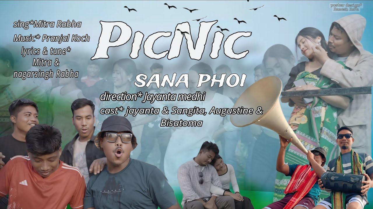 || Picnic Sana Phoi || New Official Rabha music Video ||Mitra Rabha || Jayanta||Sangita||