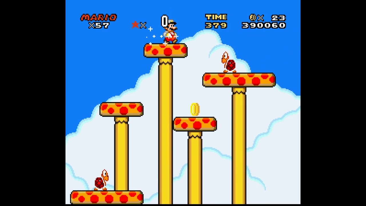 Retro Mario World - Super Mario Bros. - World 4