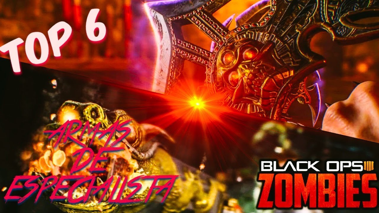 LAS 6 MEJORES ARMAS DE ESPECIALISTA EN BO4 ZOMBIES