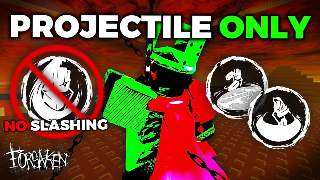Playing 1x1x1x1 Except I Can ONLY USE PROJECTILES.. (Roblox Forsaken)
