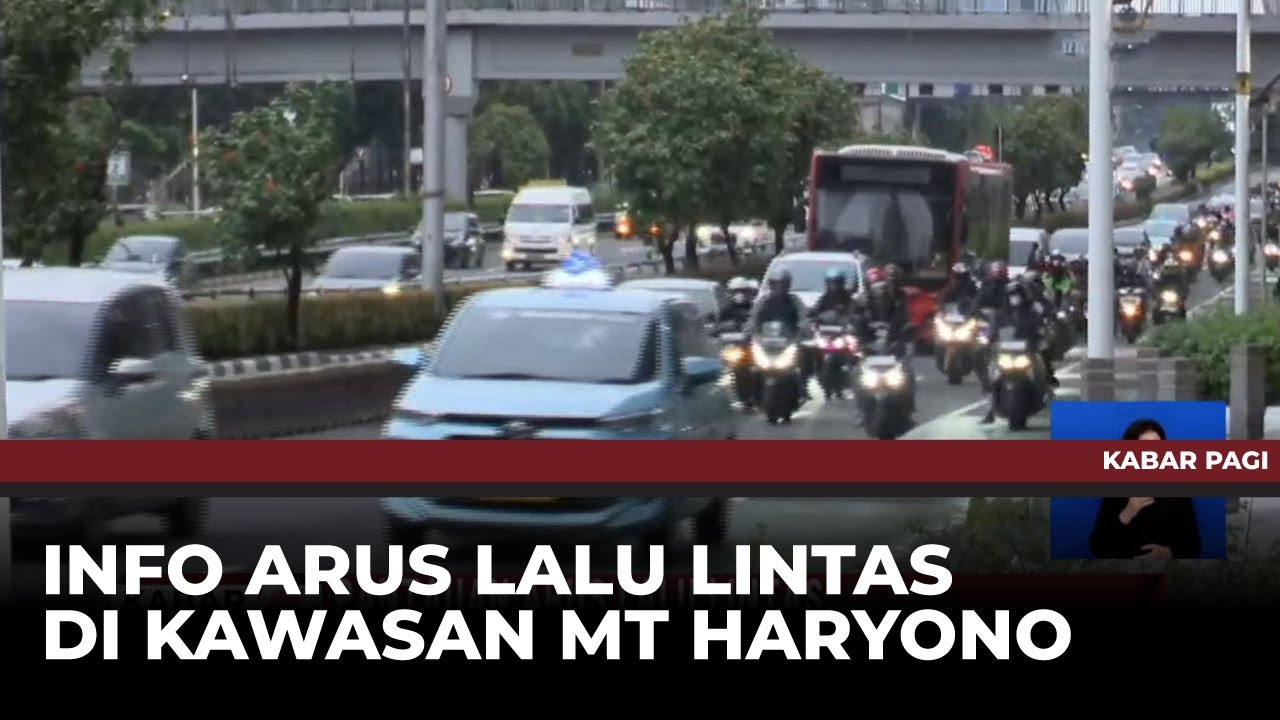 Pantauan Arus Lalu Lintas Dari Kawasan MT Haryono Jaktim | Kabar Pagi