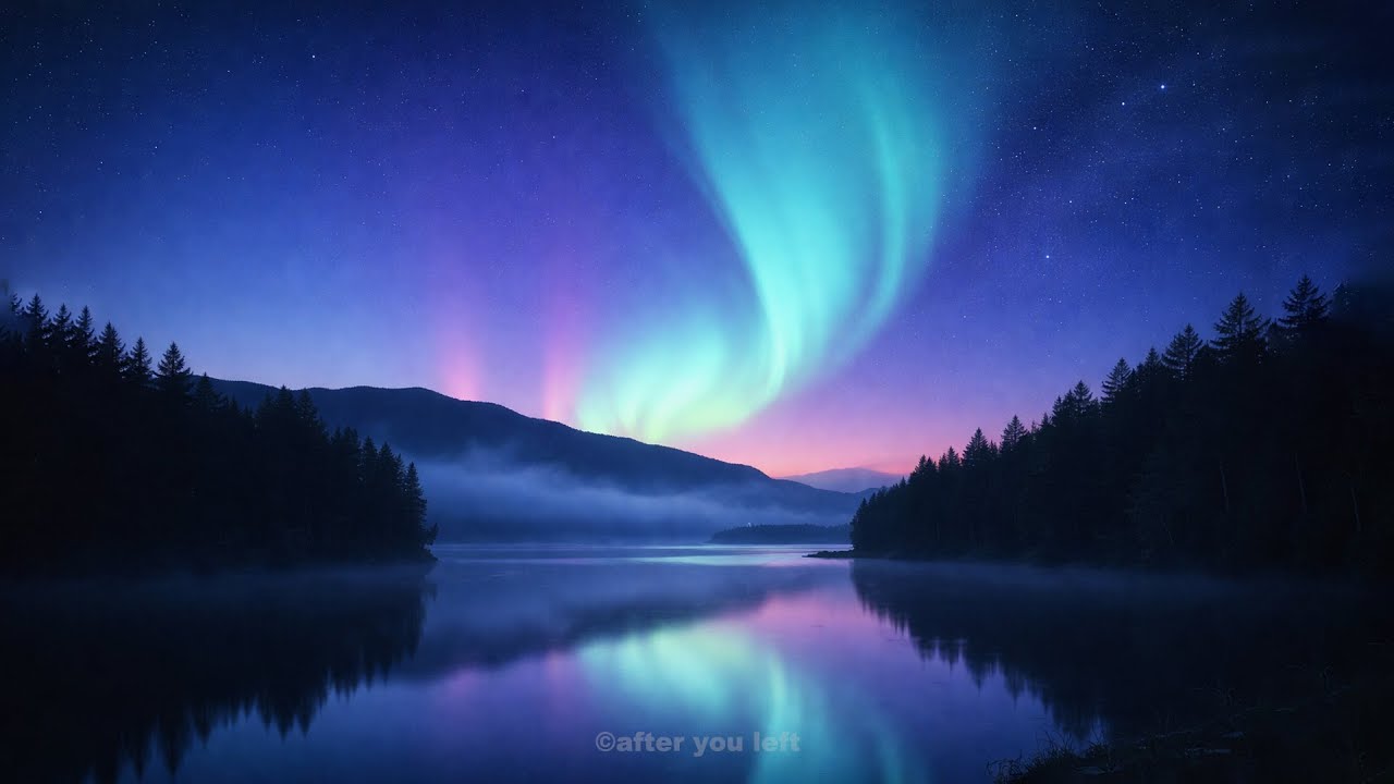Reflect on the calm lake | Authority ambient music 1 hour #soothing #piano