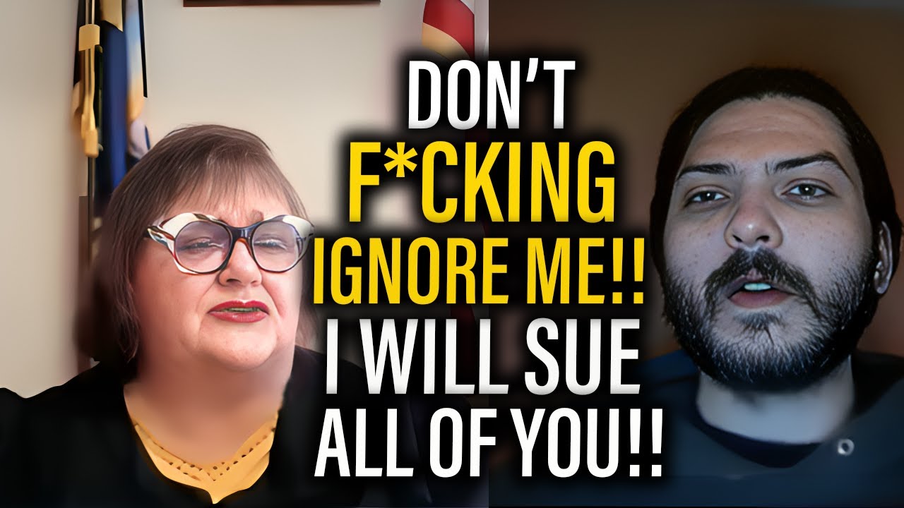 Judge Shuts Down Sovereign Citizen Instantly — Courtroom Meltdown Follows!!