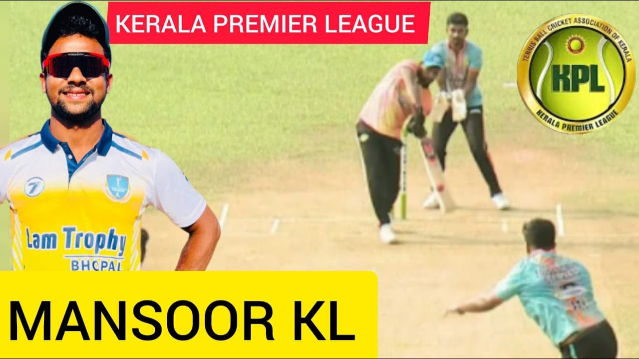 { Mansoor Thrissur } performance during KERALA PREMIER LEAGUE