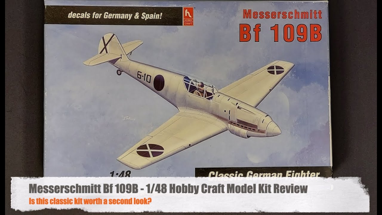 HobbyCraft 1:48 Bf 109 B Review - Worth Building?