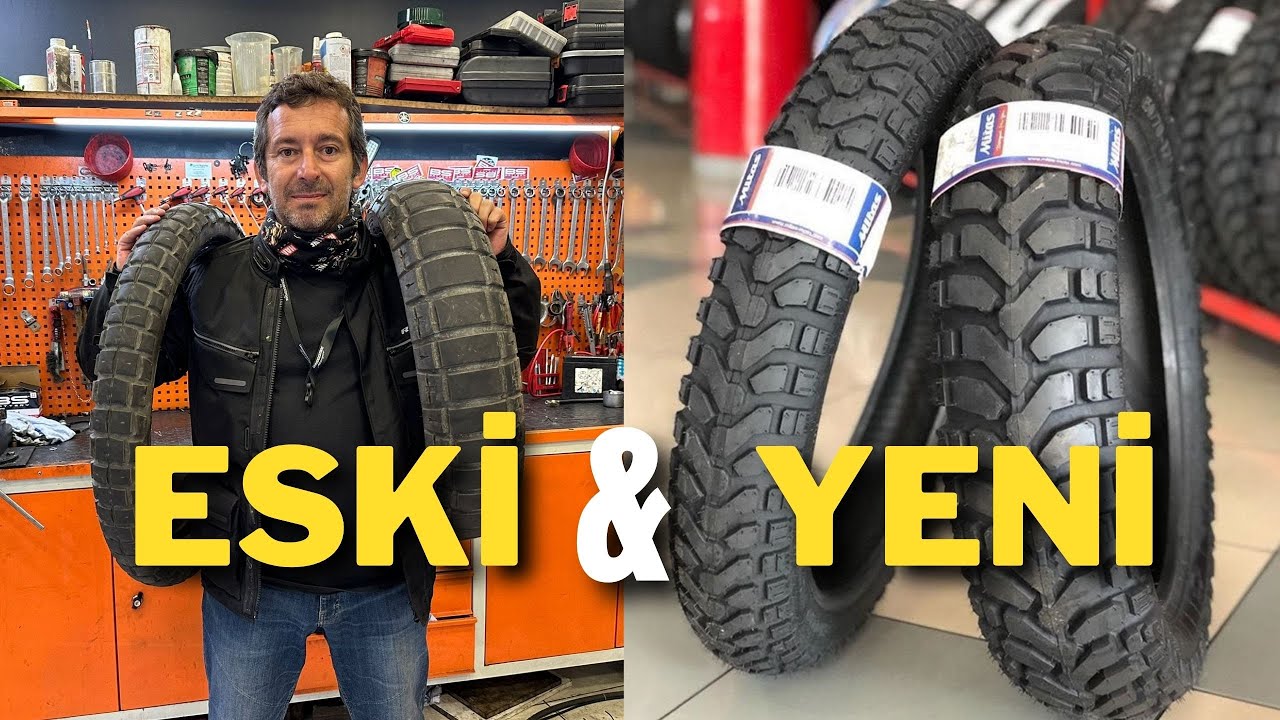 Tenere 700 için Mitas E07 Plus ön arka lastik takım ve iç lastik aldım