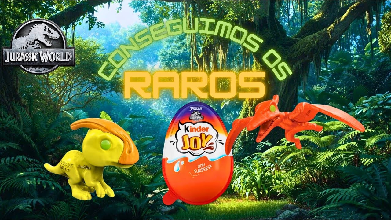 ABRINDO KINDER JOY: JURASSIC WORLD EP. 02