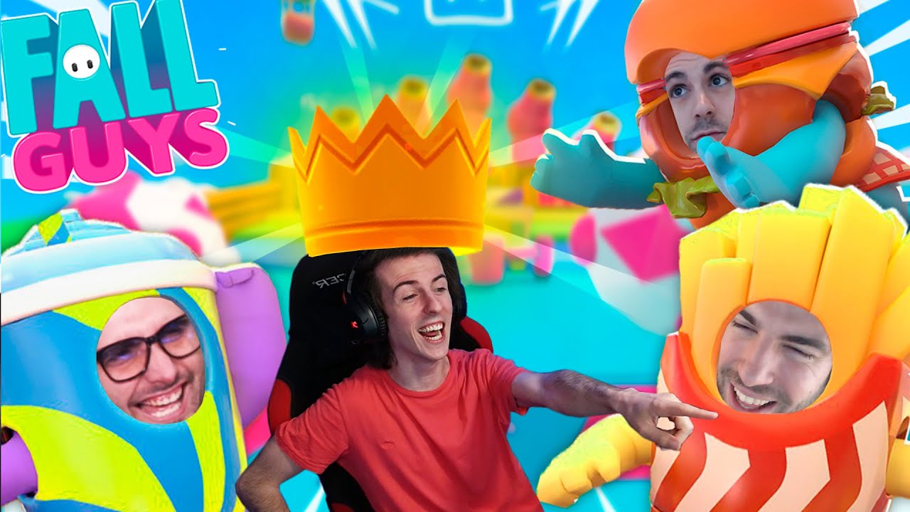 *VICTORIA en FALL GUYS* con VEGETTA777 HERNY y LEXOSI
