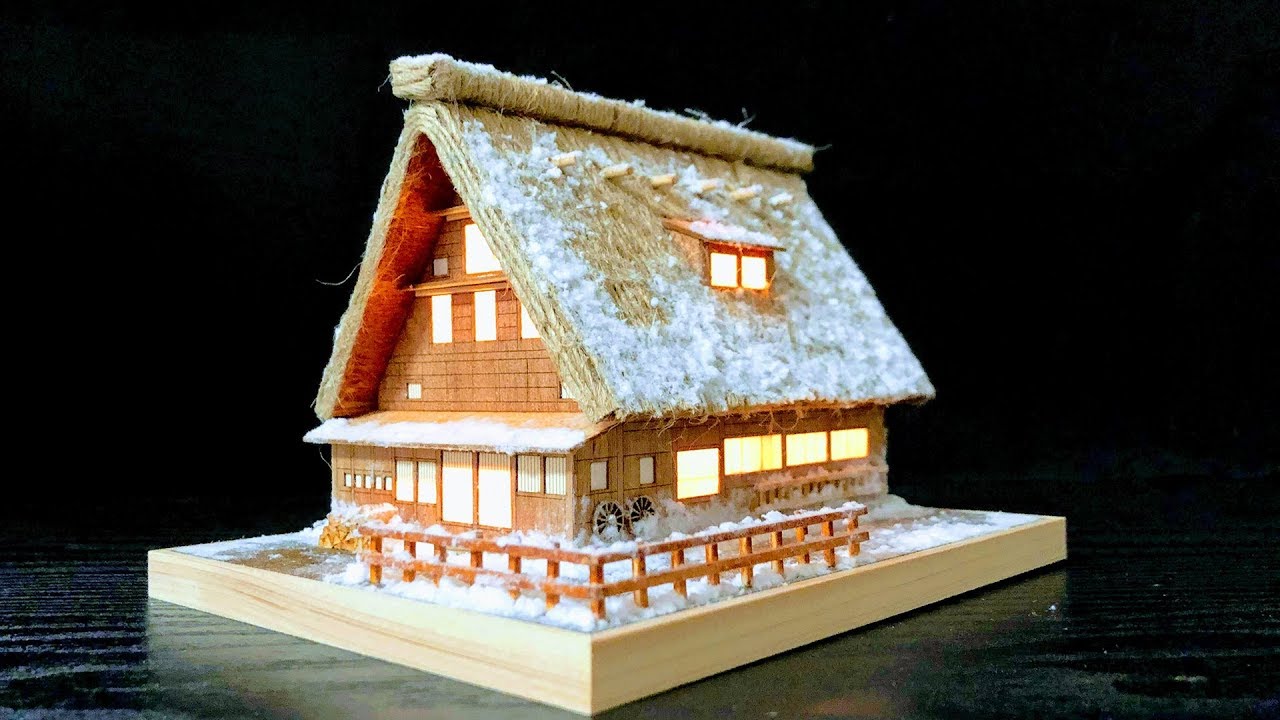 Making a wooden model 