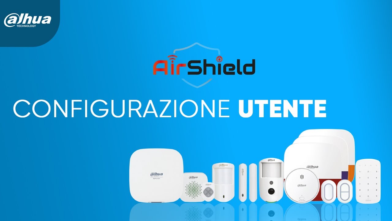 Dahua AirShield - Configurazione utente