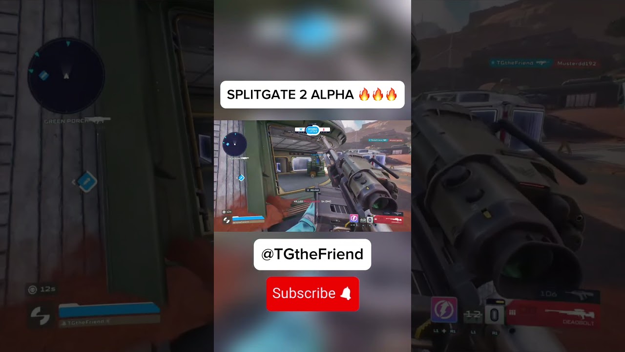 Splitgate 2 sniping is super fun 🔥🔥🔥 #splitgate #splitgate2 #fps