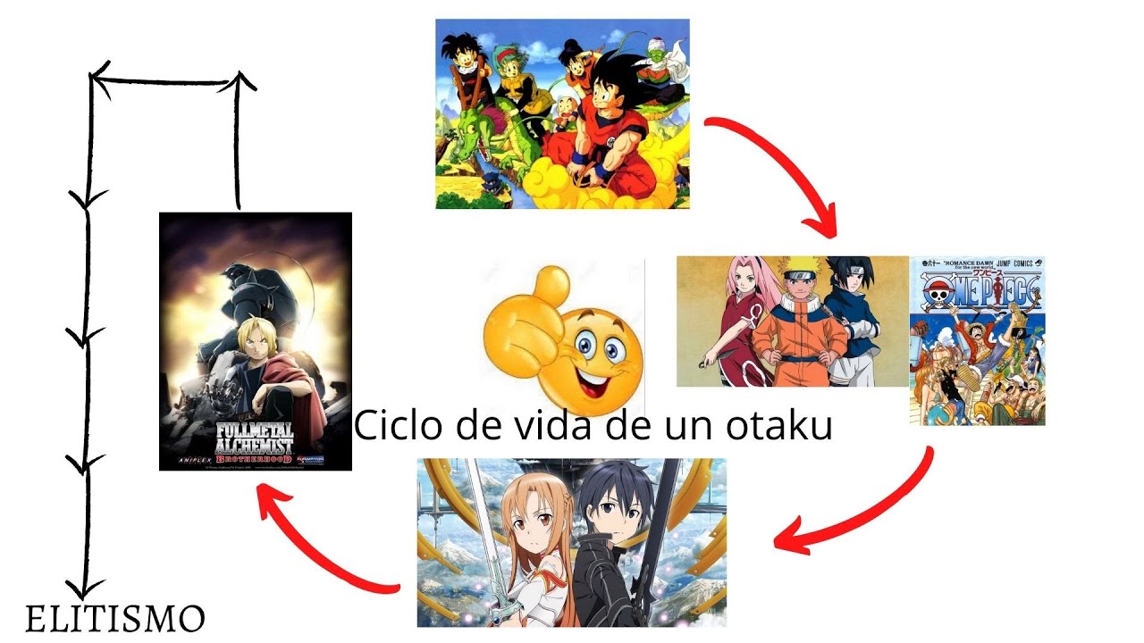 El ciclo de vida de un Otaku