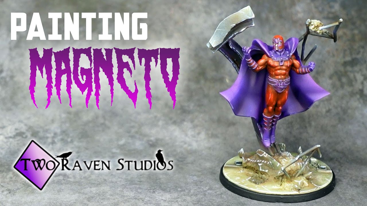 Painting Marvel Crisis Protocol: Magneto