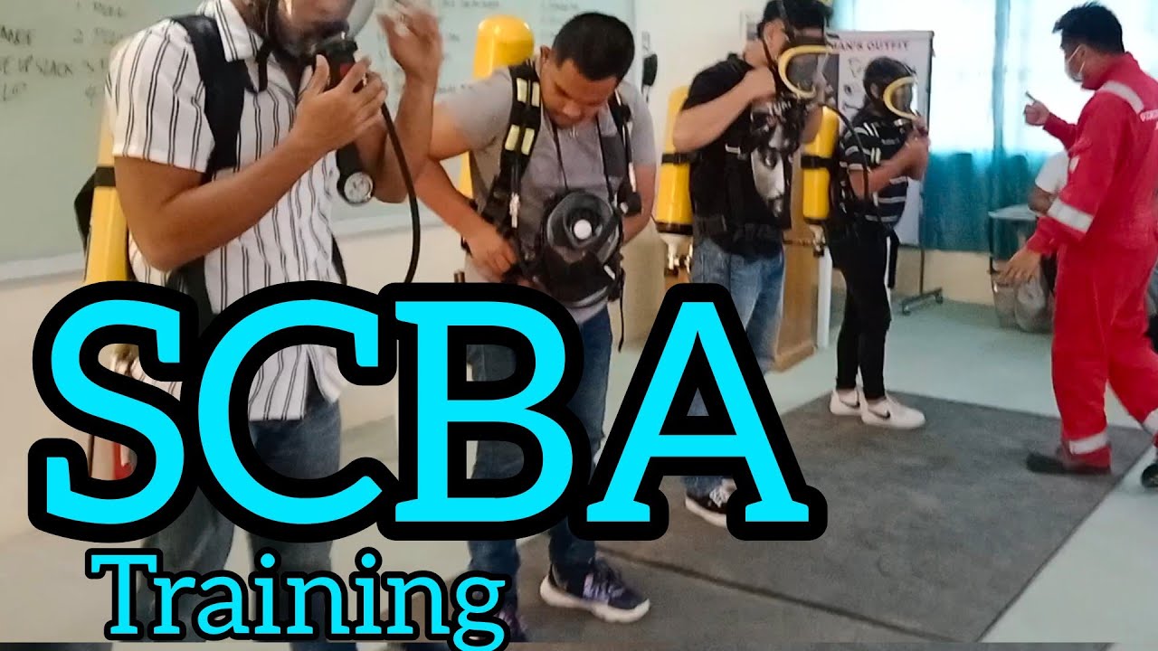 SCBA Donning / Doffing Demonstration - BASIC TRAINING| AGRO aifcp Maritime Training Center