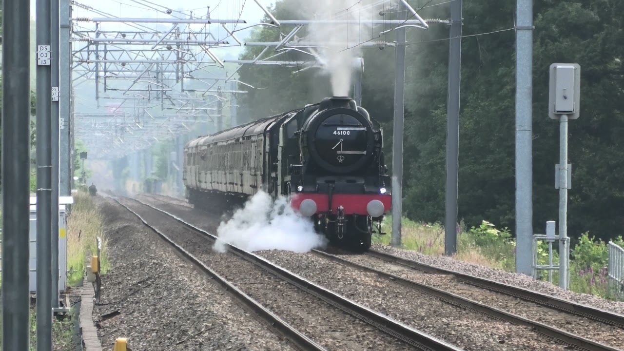 Royal Scot and 45231 tackle the Lickey incline