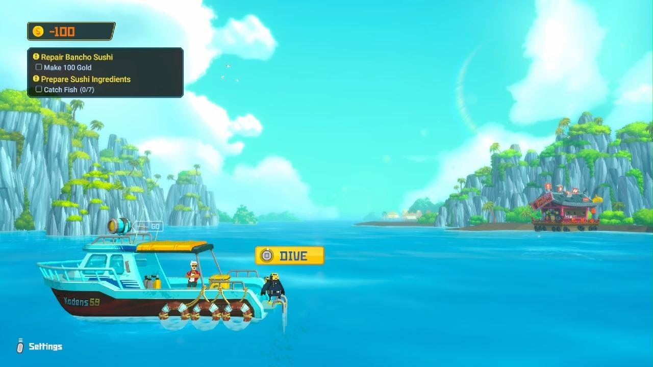 DAVE THE DIVER part 1