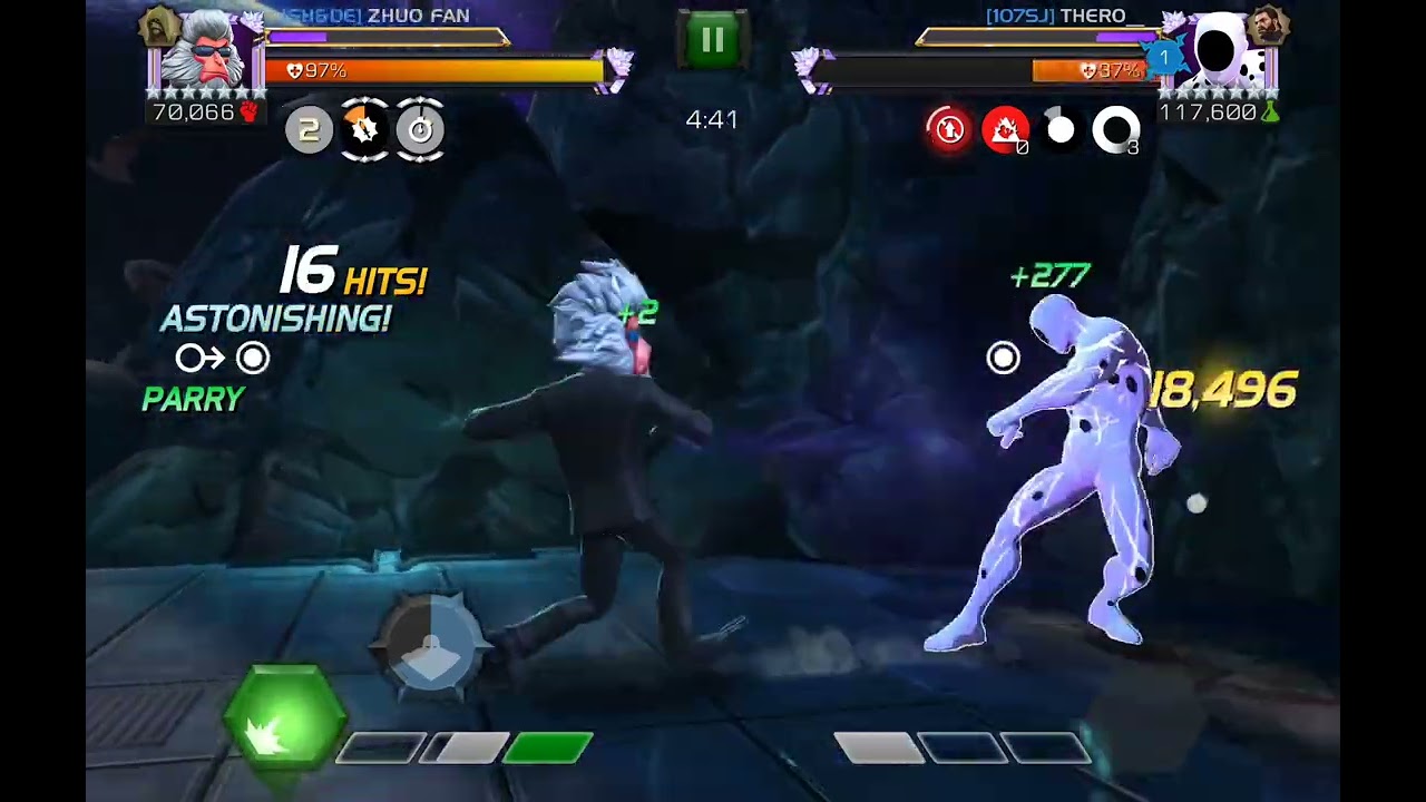 AW S66 Hit-Monkey vs node 23 Spot