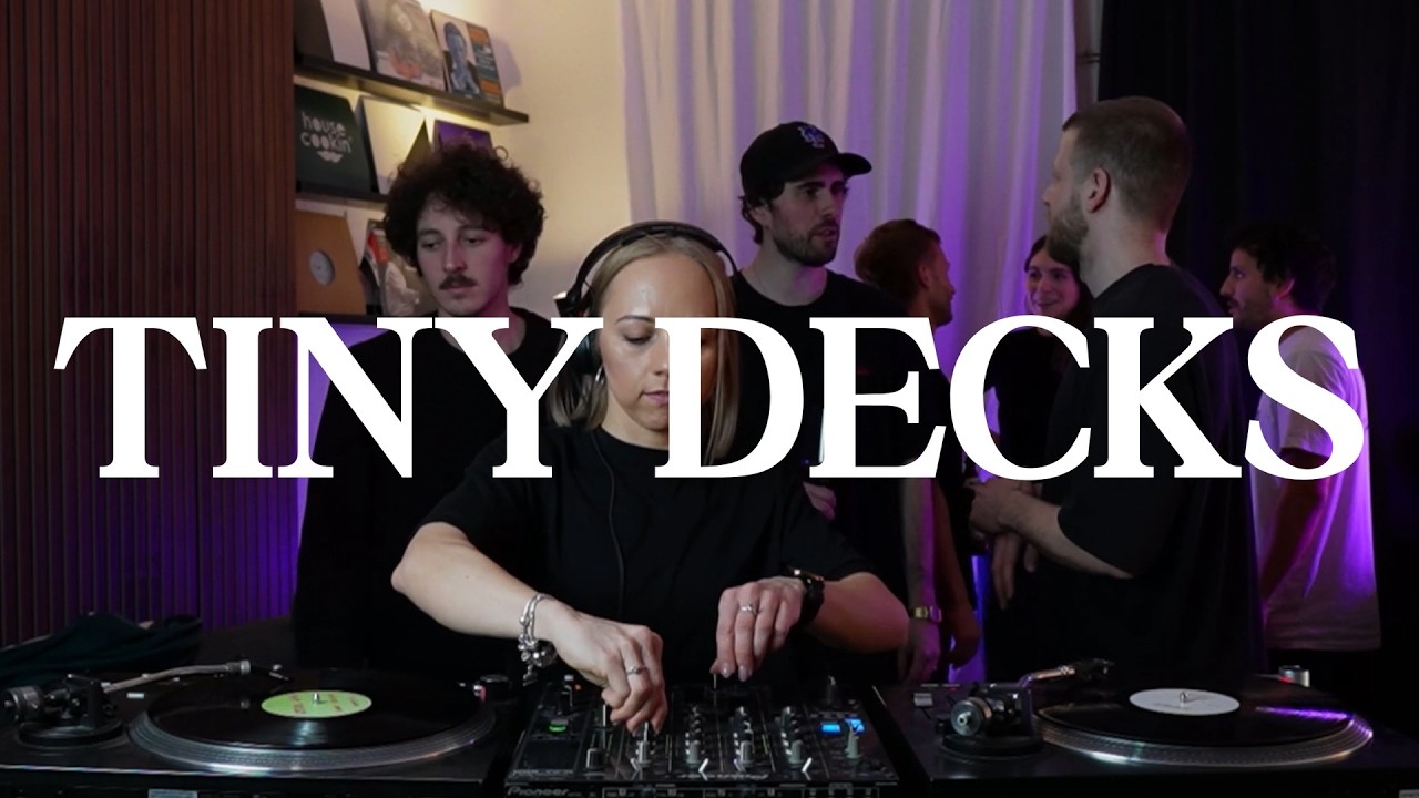 Tiny Decks: Kat_es b2b DJ Merci b2b Habibi Grooves Vinyl Session